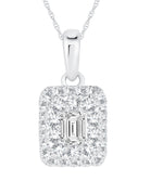 14k 0.50ct Diamond Pendants - Picasso Gold & Diamond Jewelry