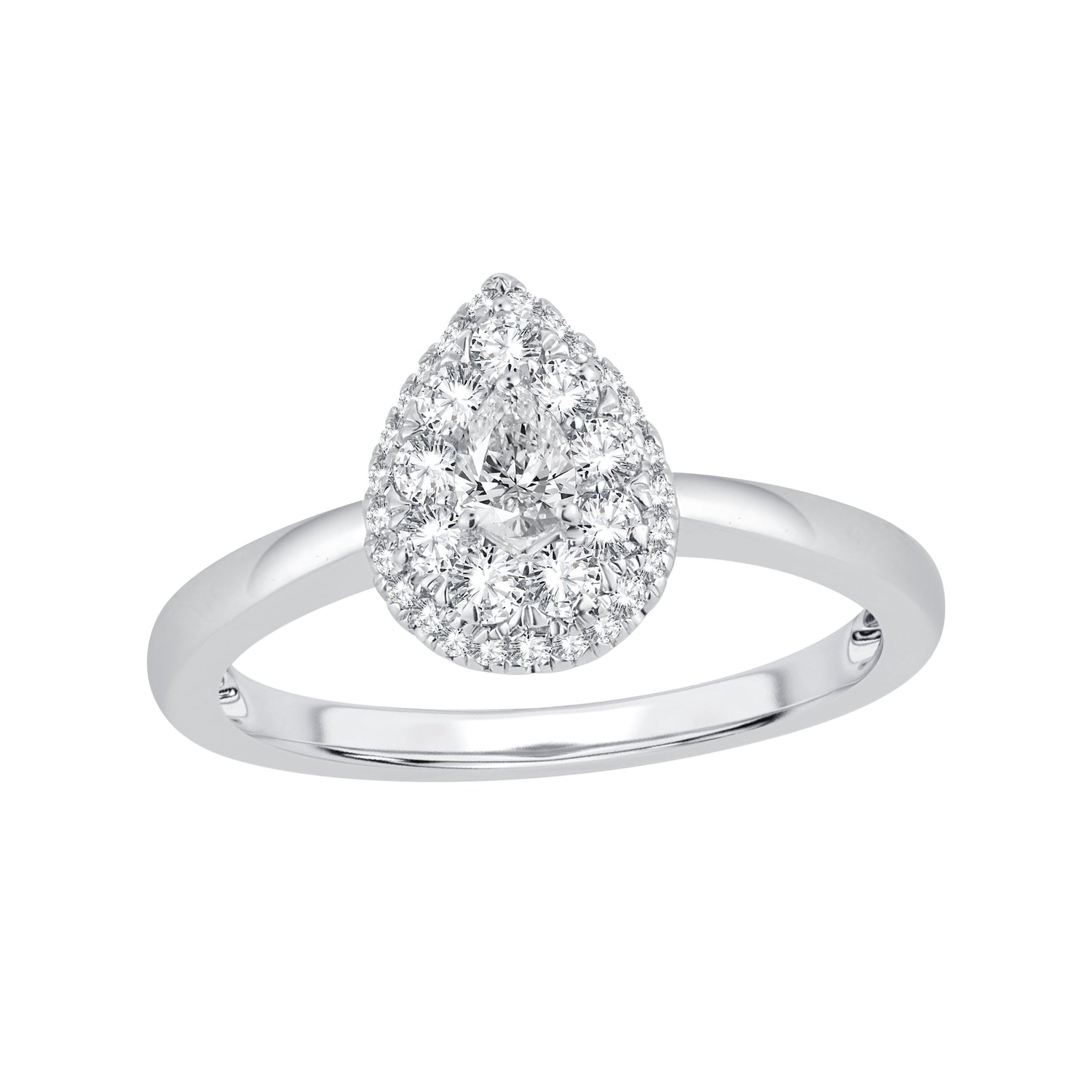 14K 0.52ct Engsgement Ring - Picasso Gold & Diamond Jewelry