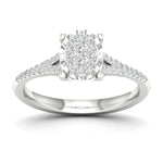 10K 0.25ct Diamond Ring - Picasso Gold & Diamond Jewelry