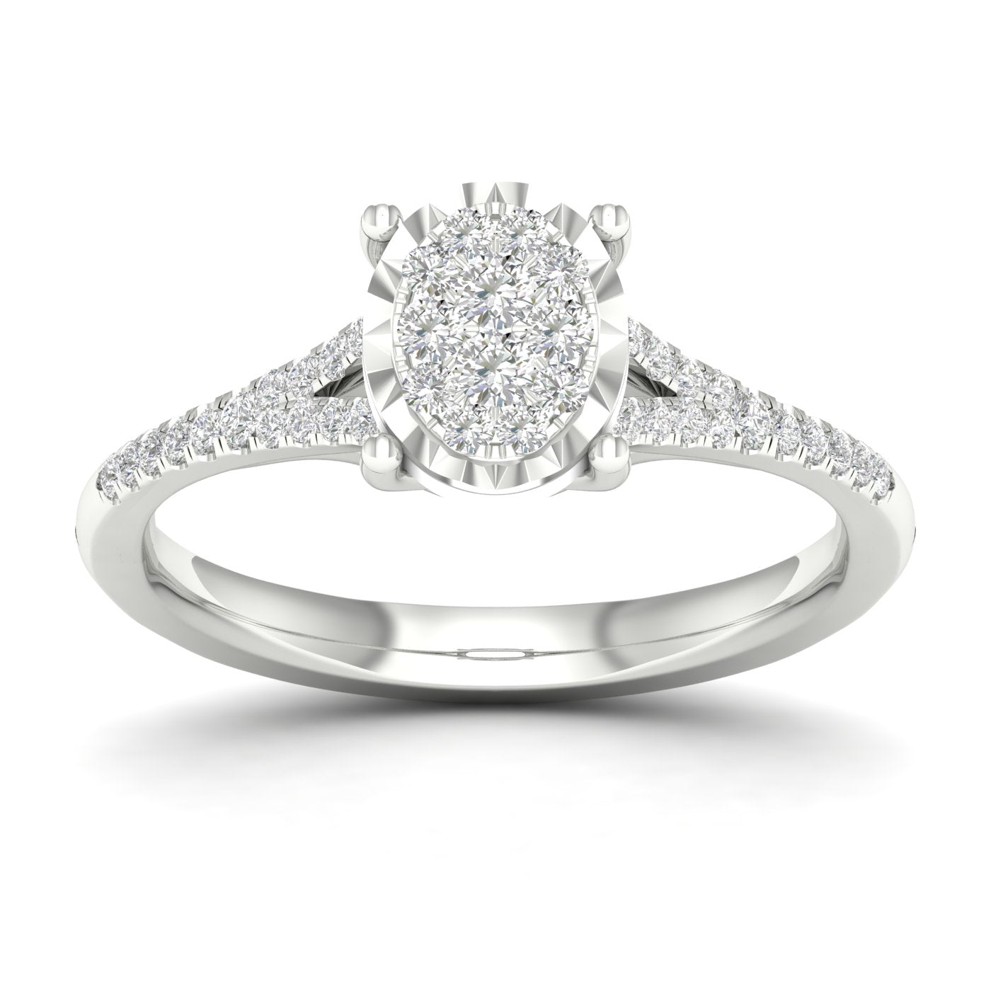 10K 0.25ct Diamond Ring - Picasso Gold & Diamond Jewelry