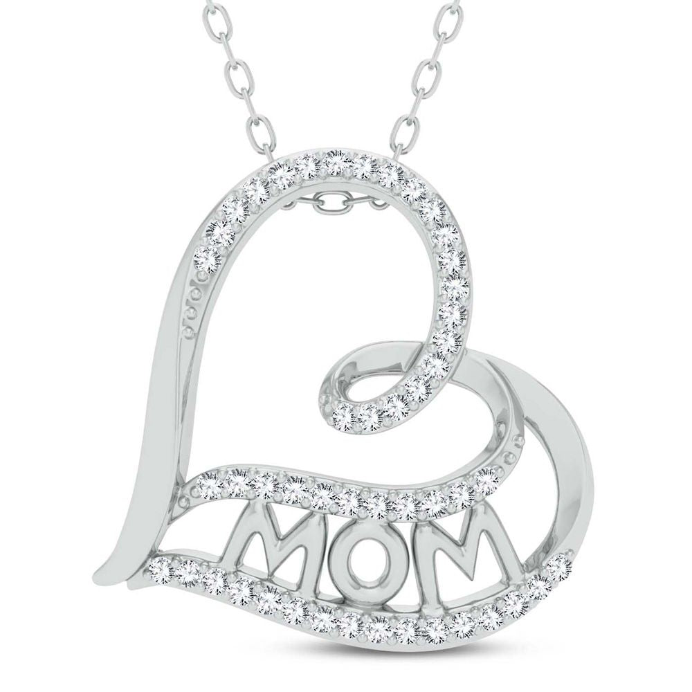 10K 0.19ct Diamond Pendant - Picasso Gold & Diamond Jewelry
