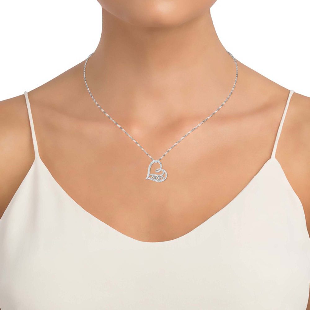 10K 0.19ct Diamond Pendant - Picasso Gold & Diamond Jewelry