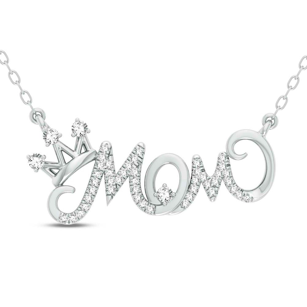 10K 0.15ct Diamond Pendant - Picasso Gold & Diamond Jewelry