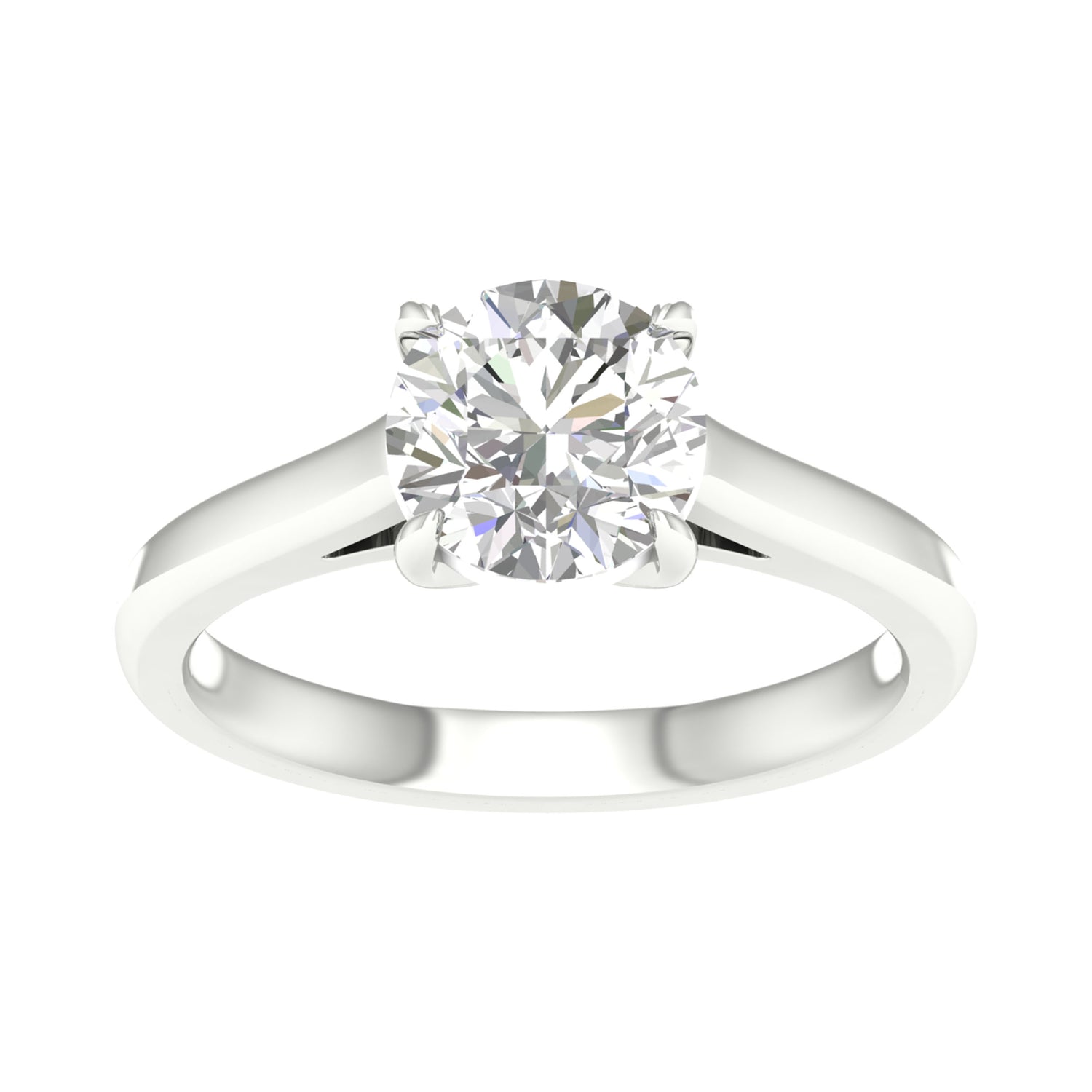 14K 2.00CT Certified Lab Grown Diamond Ring ( IGI Certified ) - Picasso Gold & Diamond Jewelry