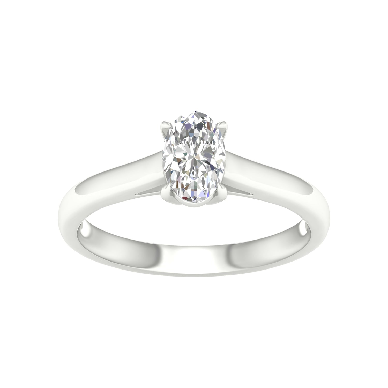 14K 0.75CT Certified Lab Grown Diamond Ring ( IGI Certified ) - Picasso Gold & Diamond Jewelry