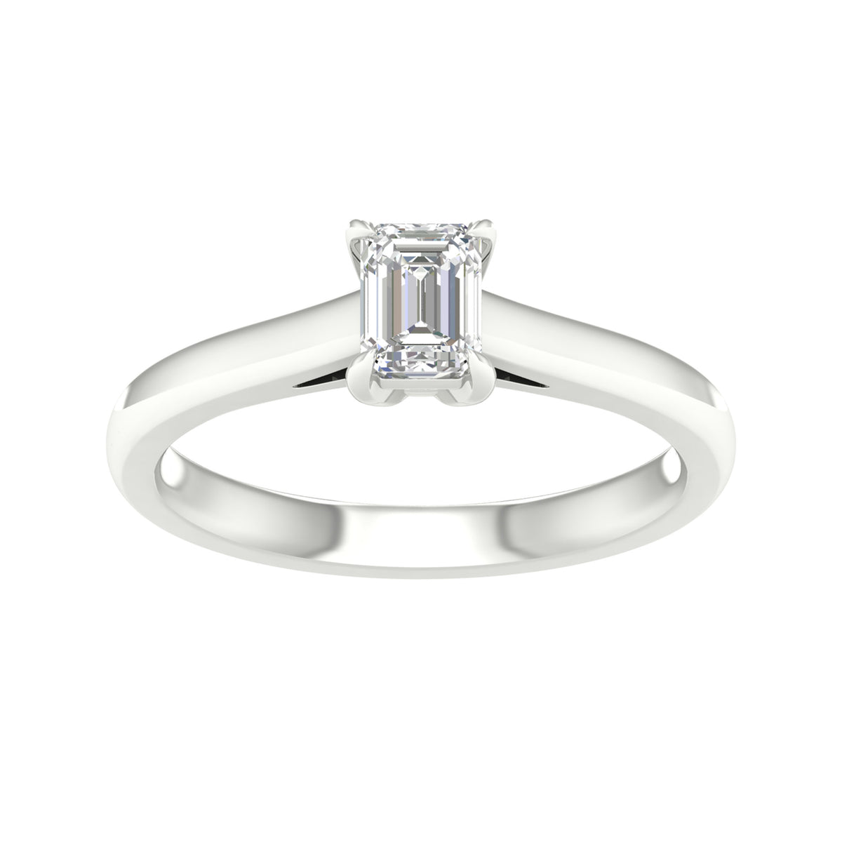 14K 0.50CT Certified Lab Grown Diamond Ring ( IGI Certified ) - Picasso Gold & Diamond Jewelry
