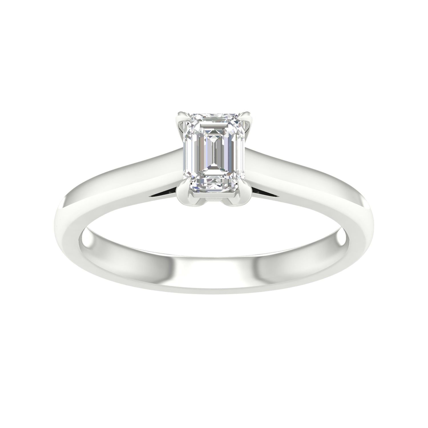 14K 0.50CT Certified Lab Grown Diamond Ring ( IGI Certified ) - Picasso Gold & Diamond Jewelry