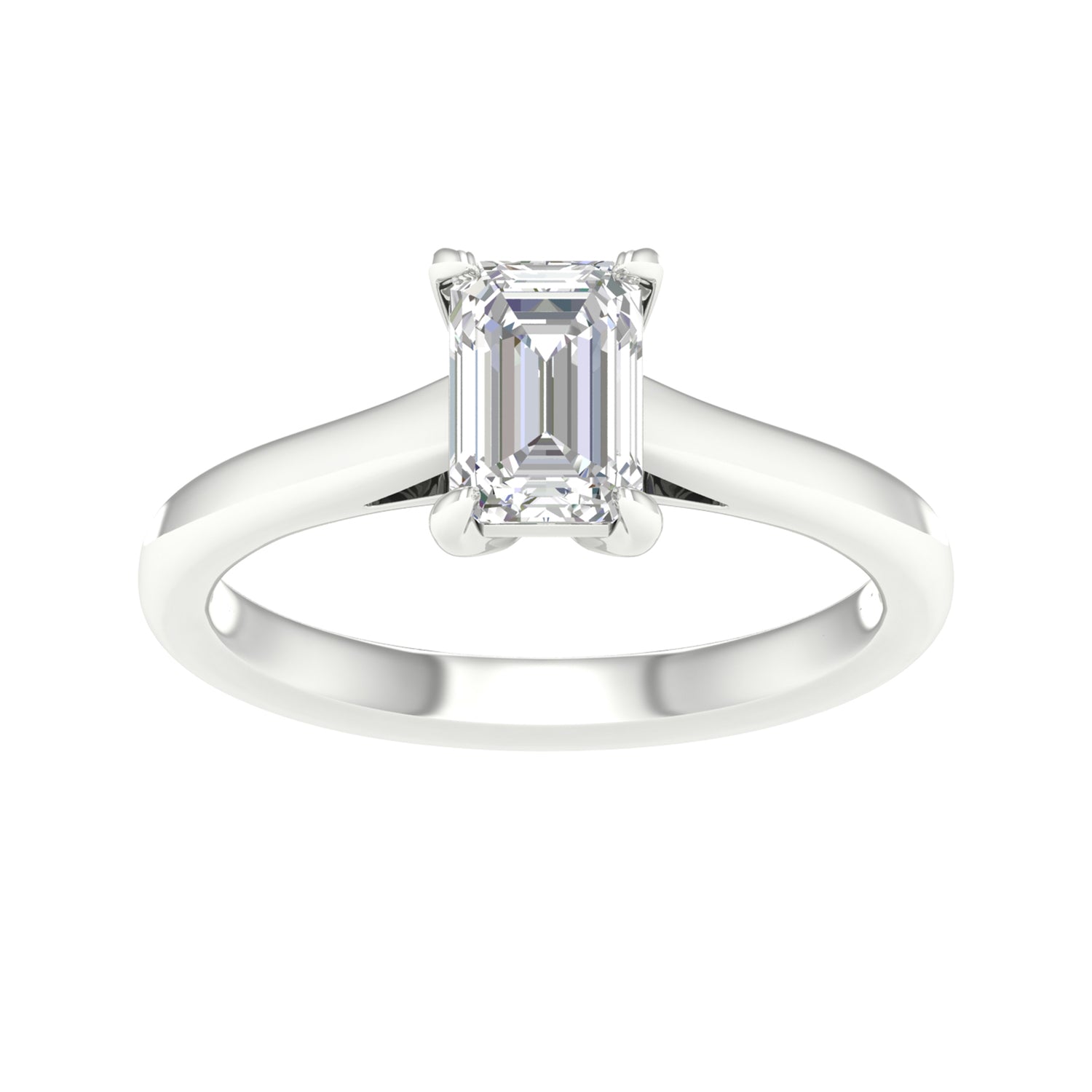 14K 1.00CT Certified Lab Grown Diamond Ring ( IGI Certified ) - Picasso Gold & Diamond Jewelry