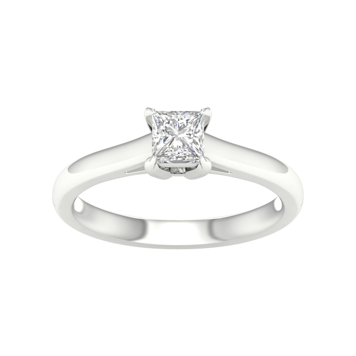 14K 0.50CT Certified Lab Grown Diamond Ring ( IGI Certified ) - Picasso Gold & Diamond Jewelry