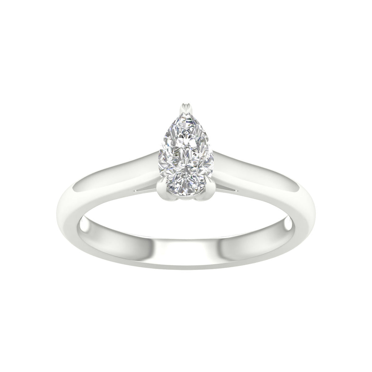 14K 0.50CT Certified Lab Grown Diamond Ring ( IGI Certified ) - Picasso Gold & Diamond Jewelry