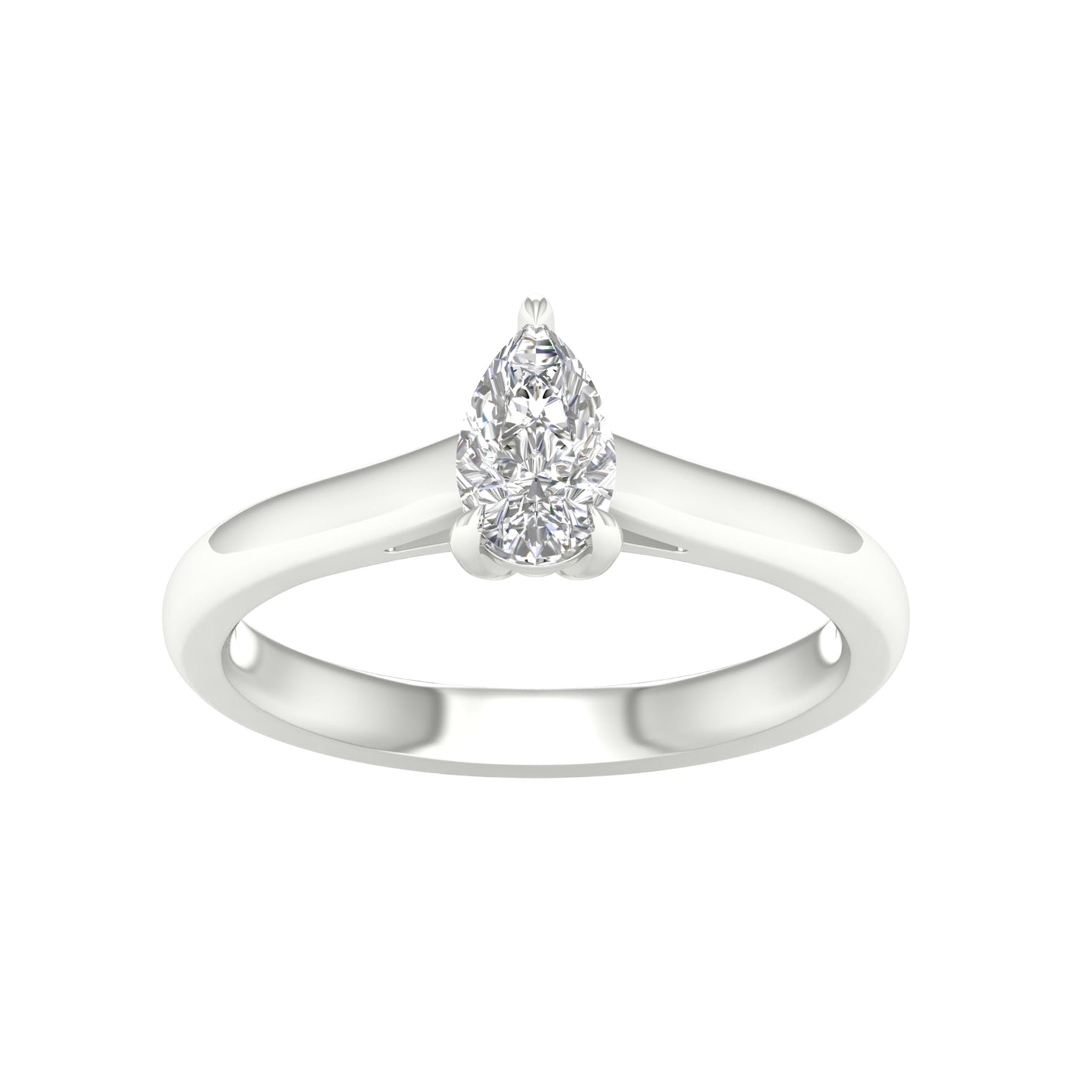 14K 0.50CT Certified Lab Grown Diamond Ring ( IGI Certified ) - Picasso Gold & Diamond Jewelry