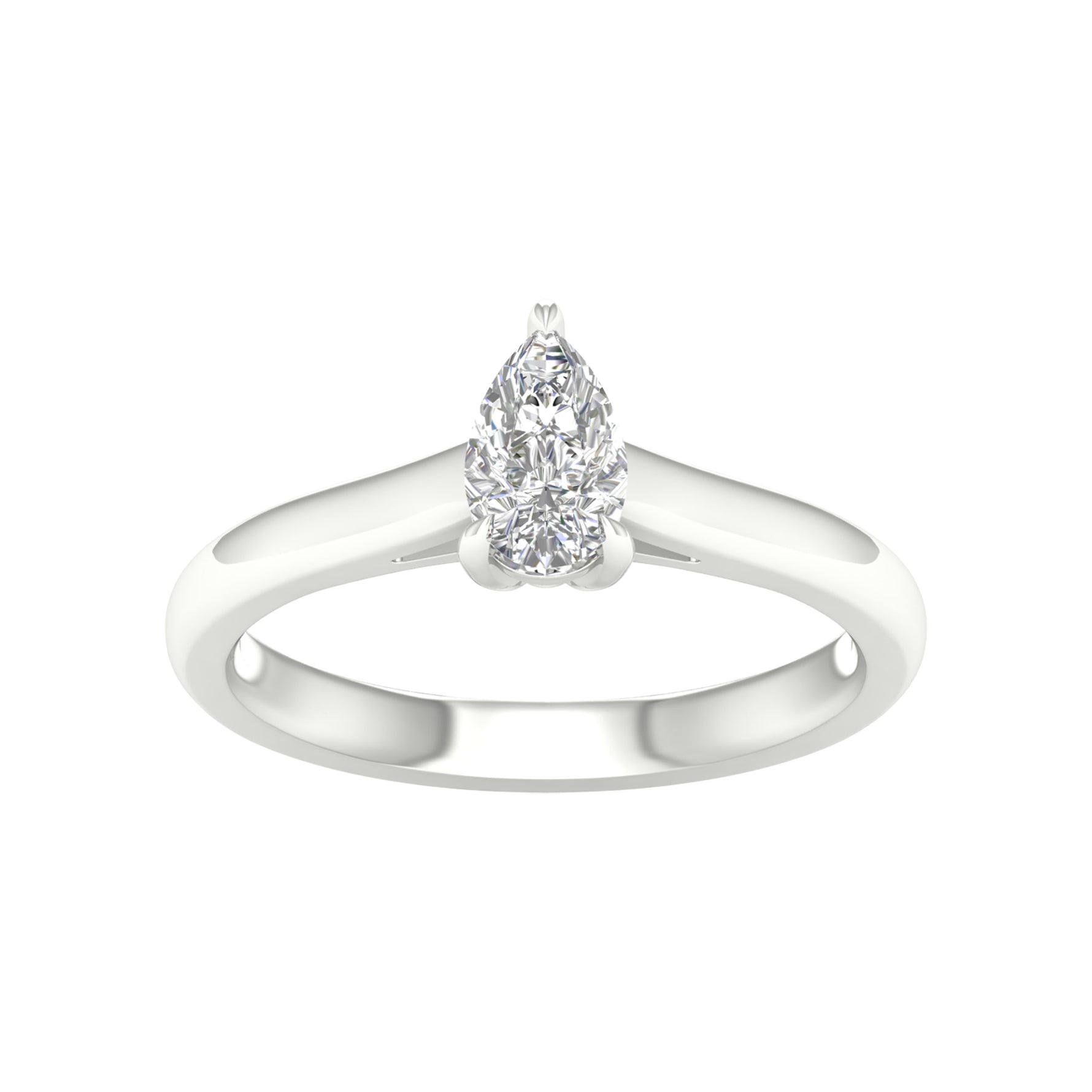 14K 0.50CT Certified Lab Grown Diamond Ring ( IGI Certified ) - Picasso Gold & Diamond Jewelry