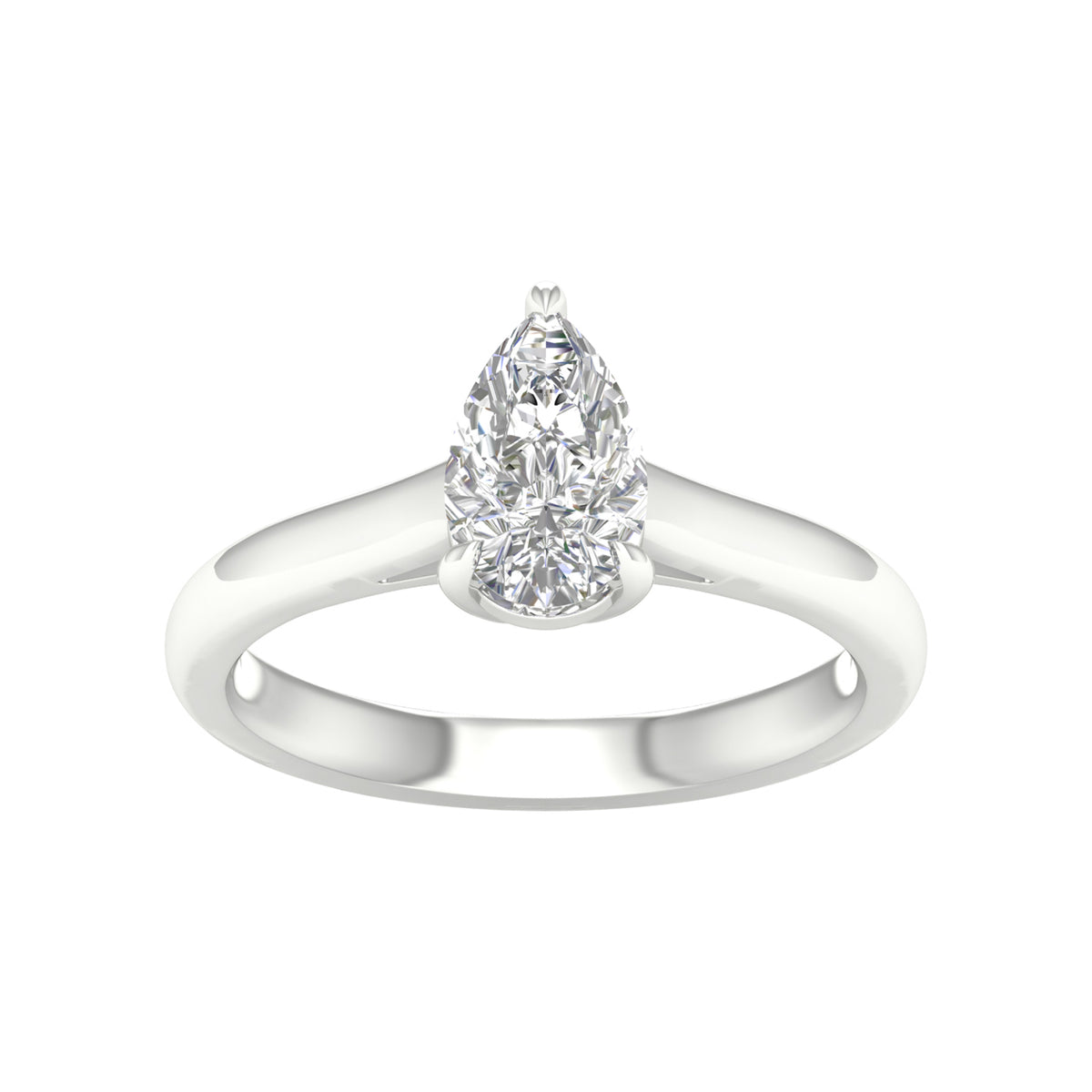 14K 1.00CT Lab Grown Engagement Ring ( IGI Certified ) - Picasso Gold & Diamond Jewelry