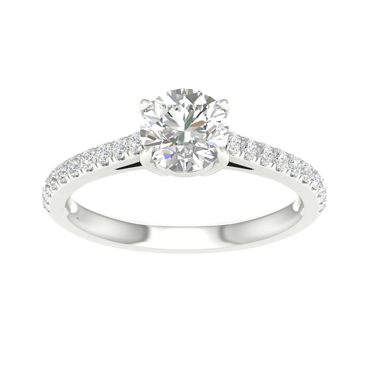 14K 1.25CT Certified Lab Grown Diamond Ring ( IGI Certified ) - Picasso Gold & Diamond Jewelry