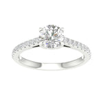 14K 1.25CT Certified Lab Grown Diamond Ring ( IGI Certified ) - Picasso Gold & Diamond Jewelry