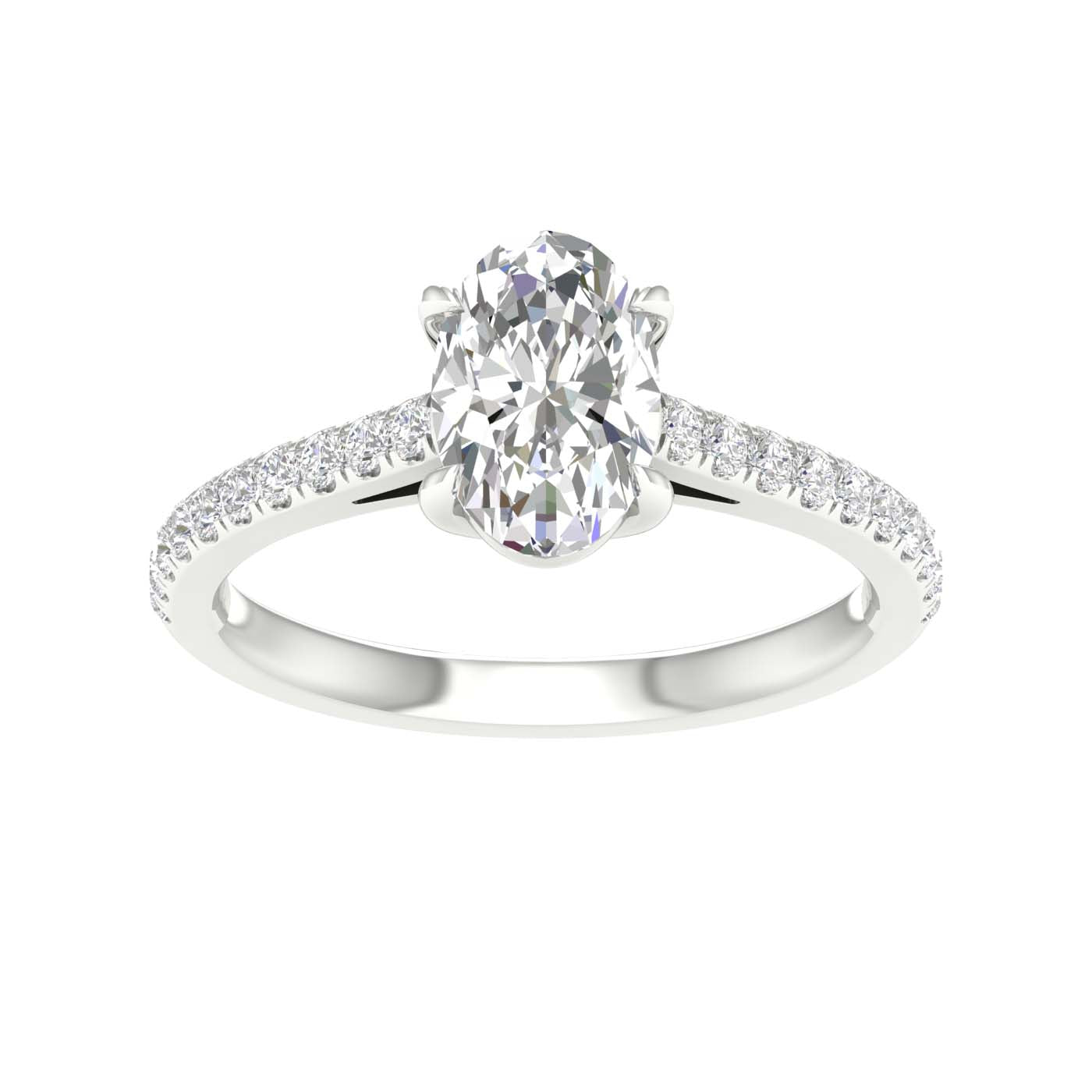 14K 1.25CT Certified Lab Grown Diamond Ring ( IGI Certified ) - Picasso Gold & Diamond Jewelry