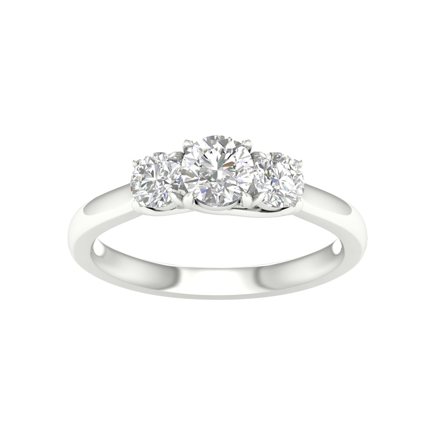 14K 1.00CT Certified Lab Grown Diamond Ring ( IGI Certified ) - Picasso Gold & Diamond Jewelry