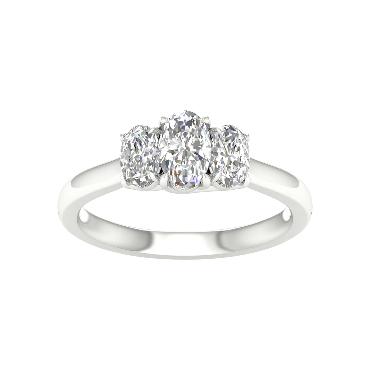 14K 1.00CT Certified Lab Grown Diamond Ring ( IGI Certified ) - Picasso Gold & Diamond Jewelry