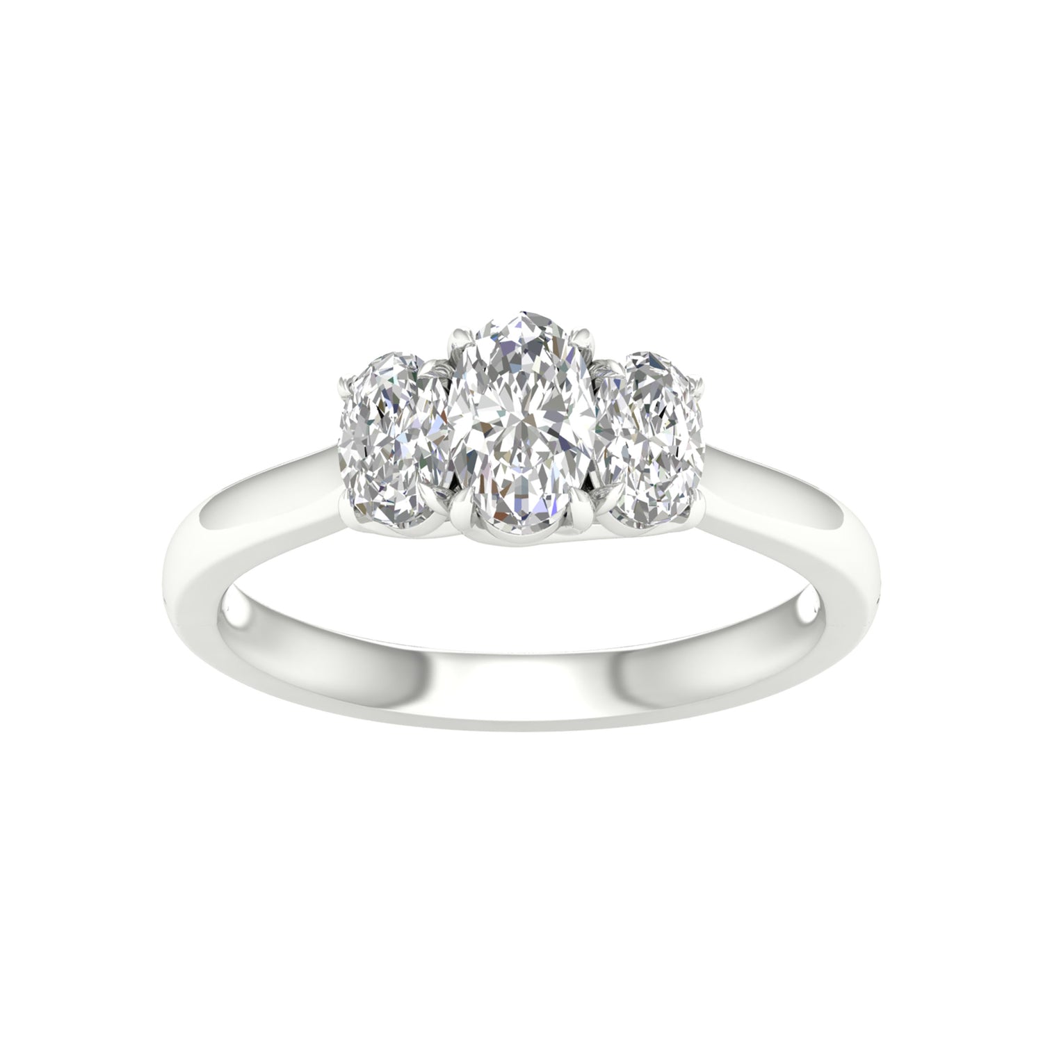14K 1.00CT Certified Lab Grown Diamond Ring ( IGI Certified ) - Picasso Gold & Diamond Jewelry