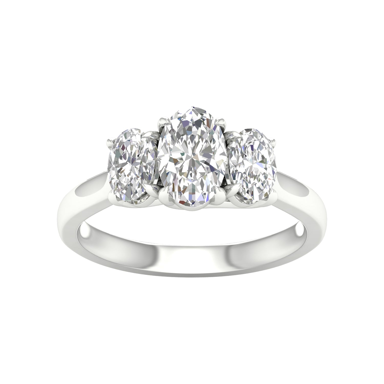14K 2.00CT Certified Lab Grown Diamond Ring ( IGI Certified ) - Picasso Gold & Diamond Jewelry