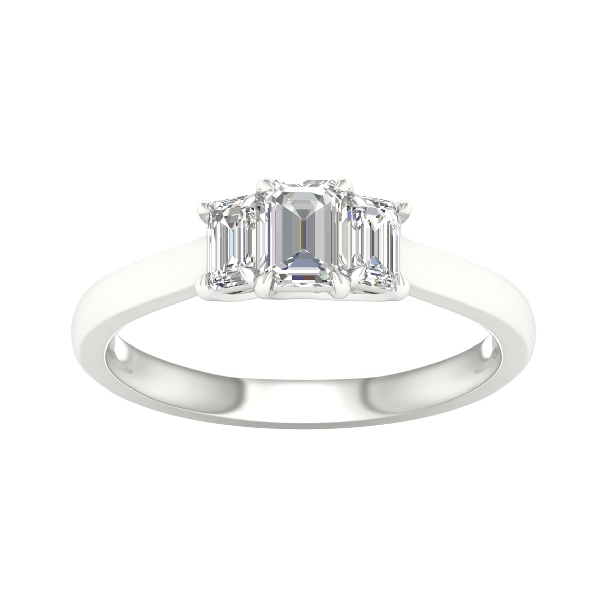 14K 1.00CT Certified Lab Grown Diamond Ring ( IGI Certified ) - Picasso Gold & Diamond Jewelry