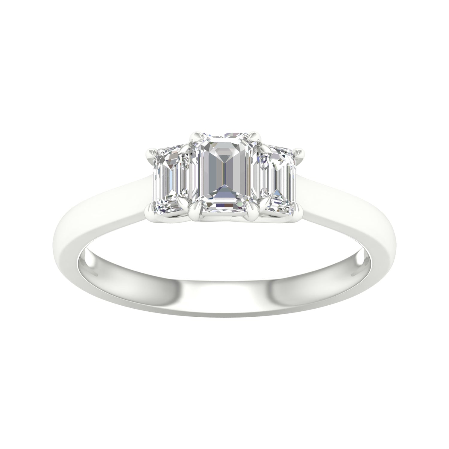 14K 1.00CT Certified Lab Grown Diamond Ring ( IGI Certified ) - Picasso Gold & Diamond Jewelry