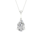 14K 2.00CT Certified Lab Grown Diamond Pendant ( IGI Certified ) - Picasso Gold & Diamond Jewelry