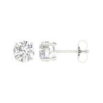 14K 2.00CT Certified Lab Grown Diamond Earrings ( IGI Certified ) - Picasso Gold & Diamond Jewelry