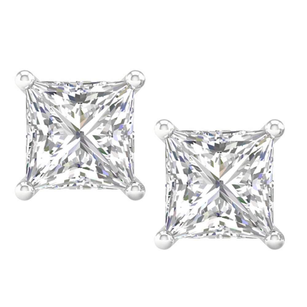 14K 1.00CT Certified Lab Grown Diamond Earrings - Picasso Gold & Diamond Jewelry