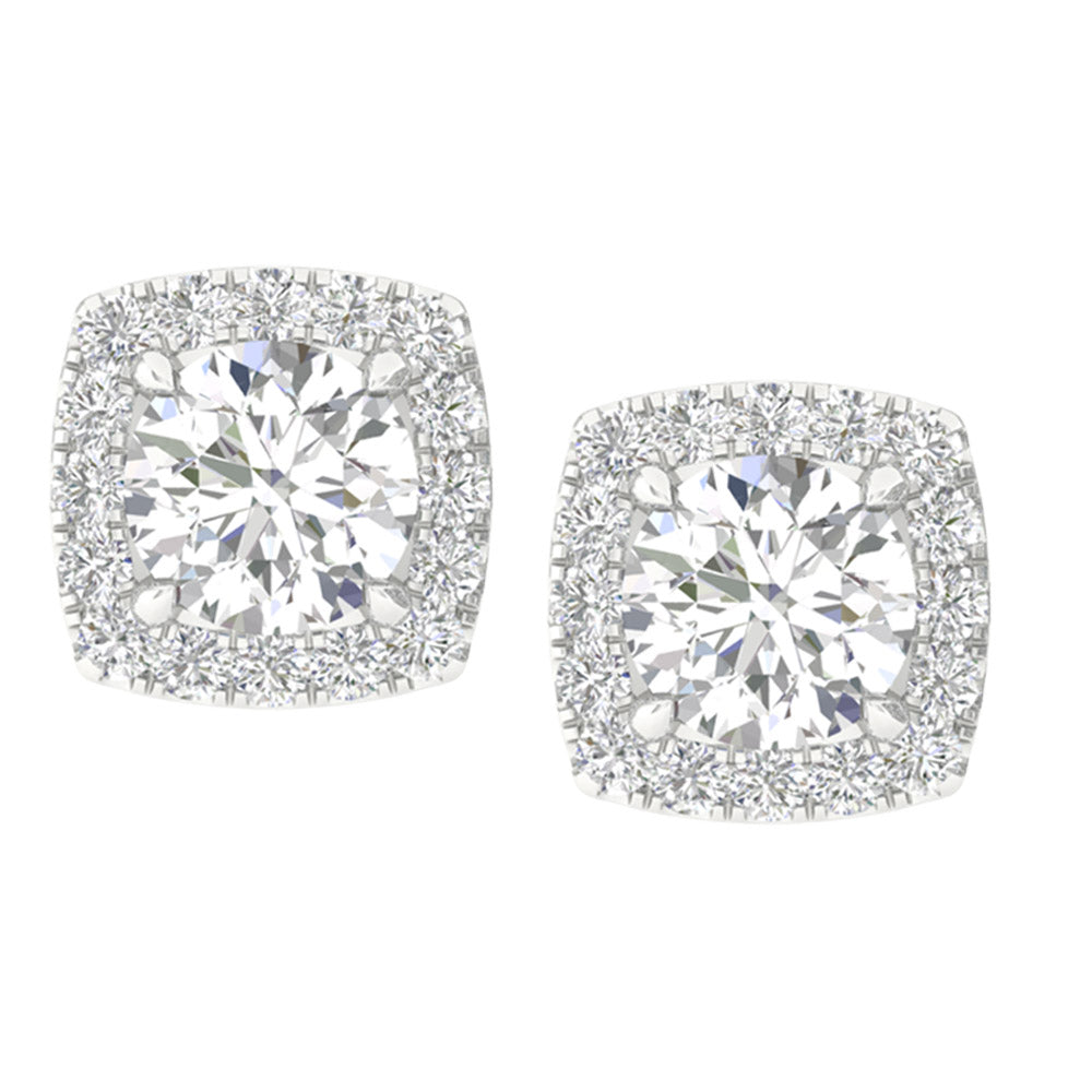 14K 1.16CT Lab Grown Earrings - Picasso Gold & Diamond Jewelry