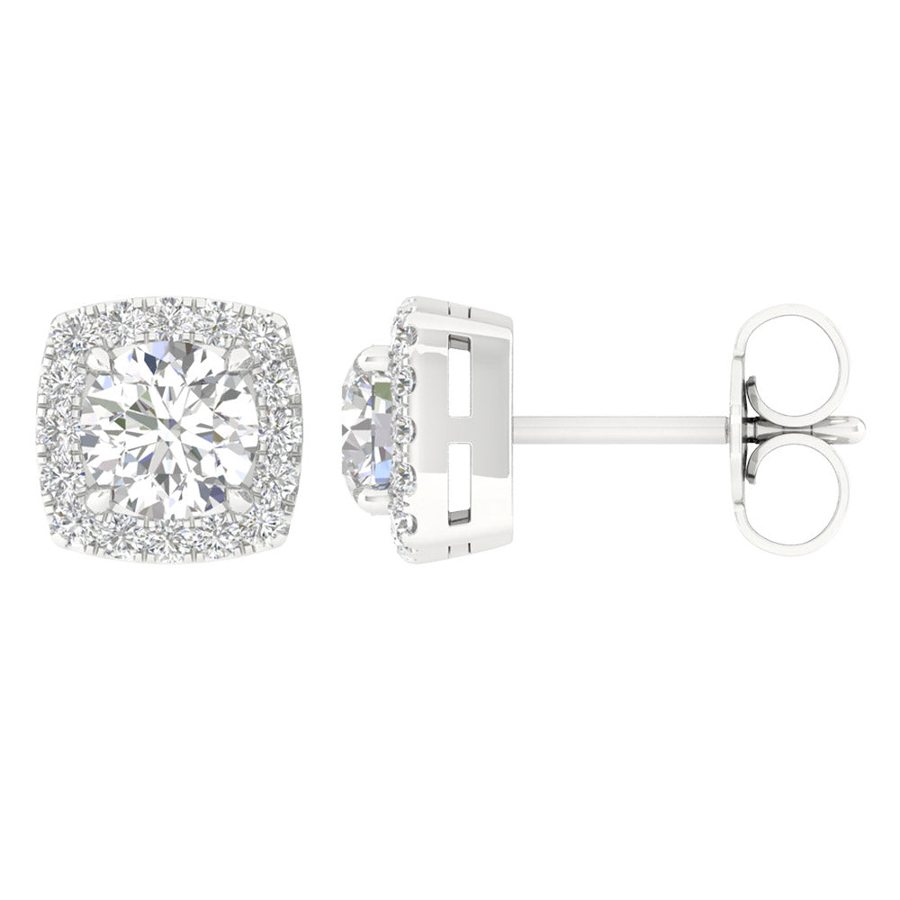 14K 1.16CT Lab Grown Earrings - Picasso Gold & Diamond Jewelry