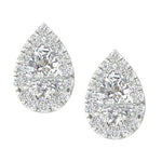 14K 1.15CT Lab Grown Earrings - Picasso Gold & Diamond Jewelry