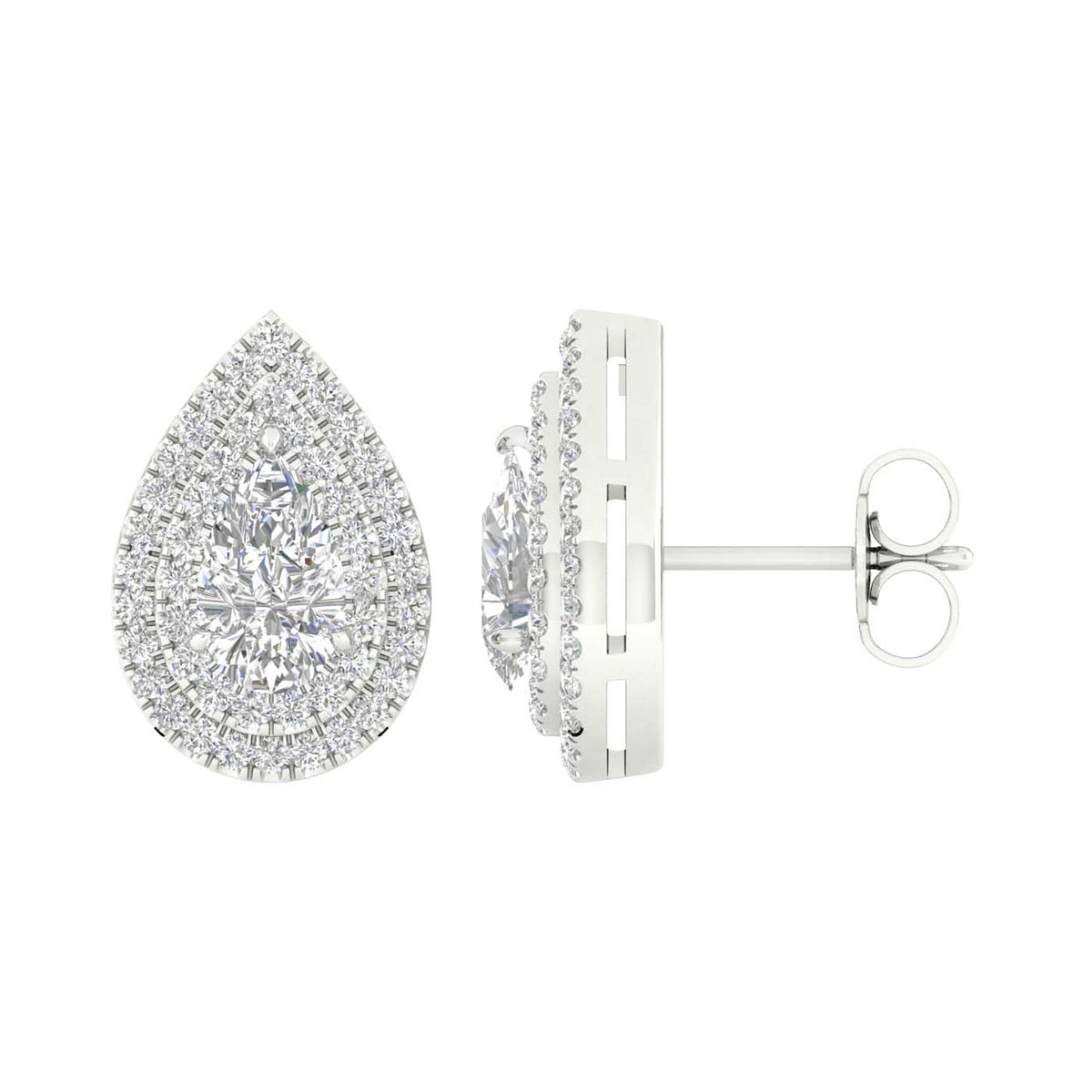 14K 2.25CT Lab Grown Earrings - Picasso Gold & Diamond Jewelry