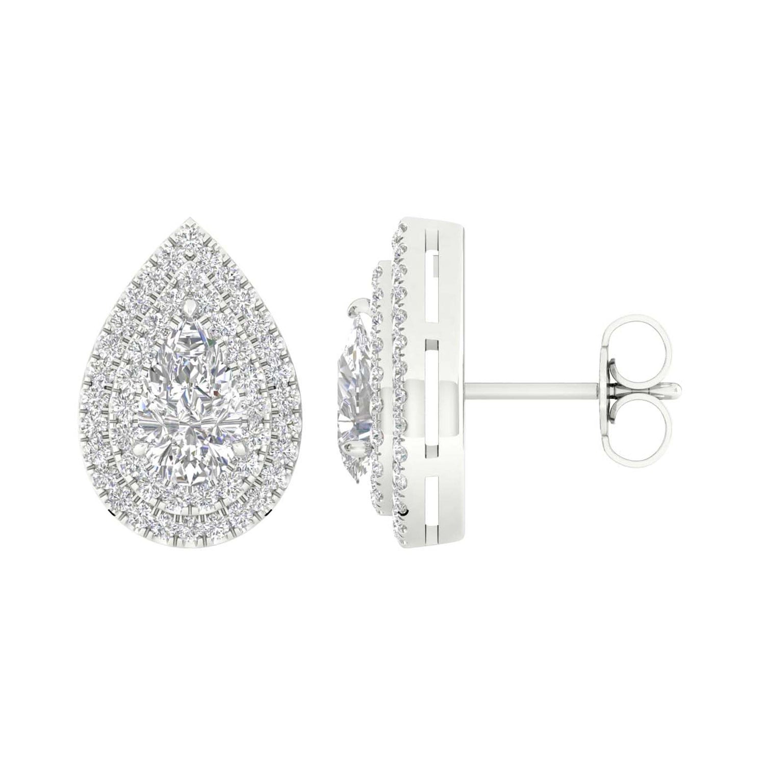 14K 2.25CT Lab Grown Earrings - Picasso Gold & Diamond Jewelry