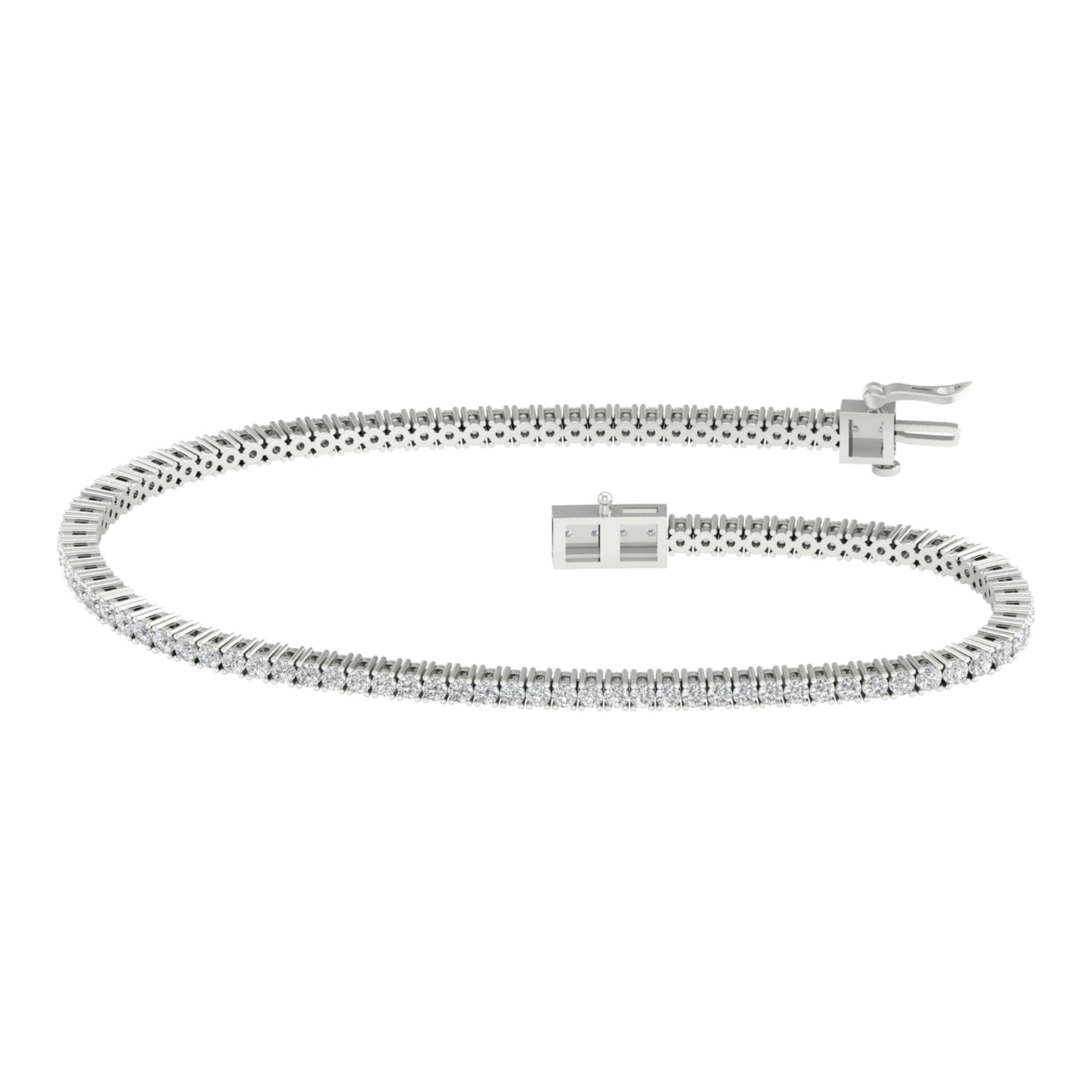 14K 2.00CT Certified Lab Grown Diamond Bracelet ( IGI Certified ) - Picasso Gold & Diamond Jewelry