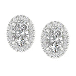 14K 1.15CT Certified Lab Grown Diamond Earrings ( IGI Certified ) - Picasso Gold & Diamond Jewelry