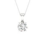 14K 2.00CT Certified Lab Grown Diamond Pendant ( IGI Certified ) - Picasso Gold & Diamond Jewelry
