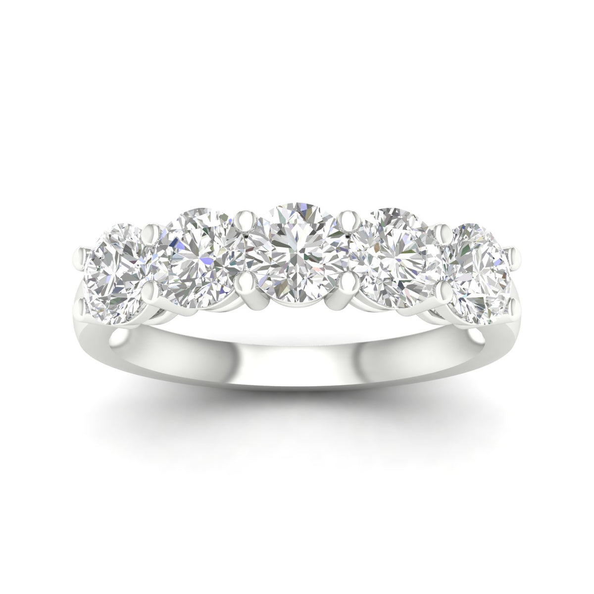 14K 2.00CT Certified Lab Grown Diamond Bands ( IGI Certified ) - Picasso Gold & Diamond Jewelry