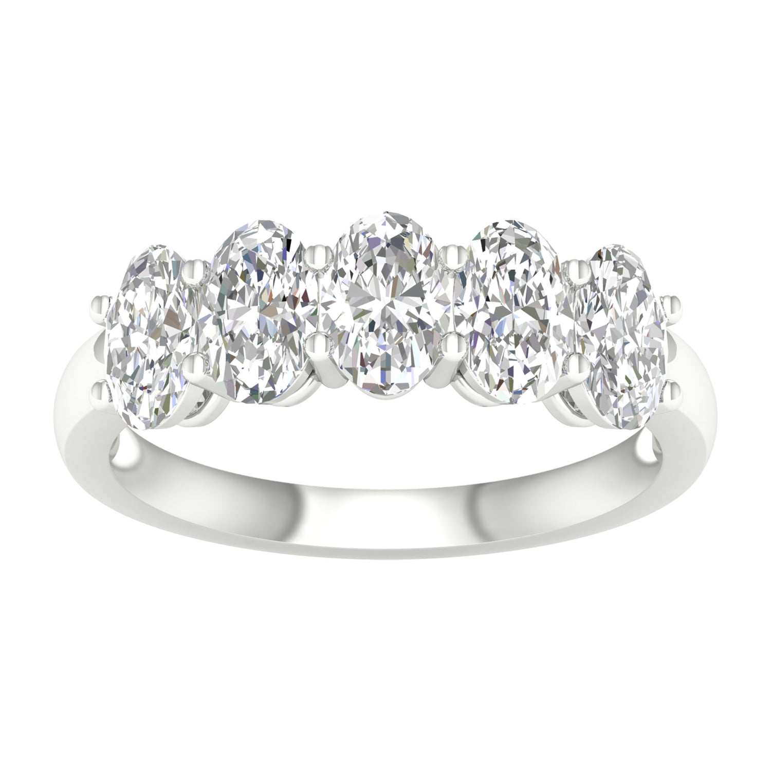 14K 3.00CT Certified Lab Grown Diamond Bands ( IGI Certified ) - Picasso Gold & Diamond Jewelry