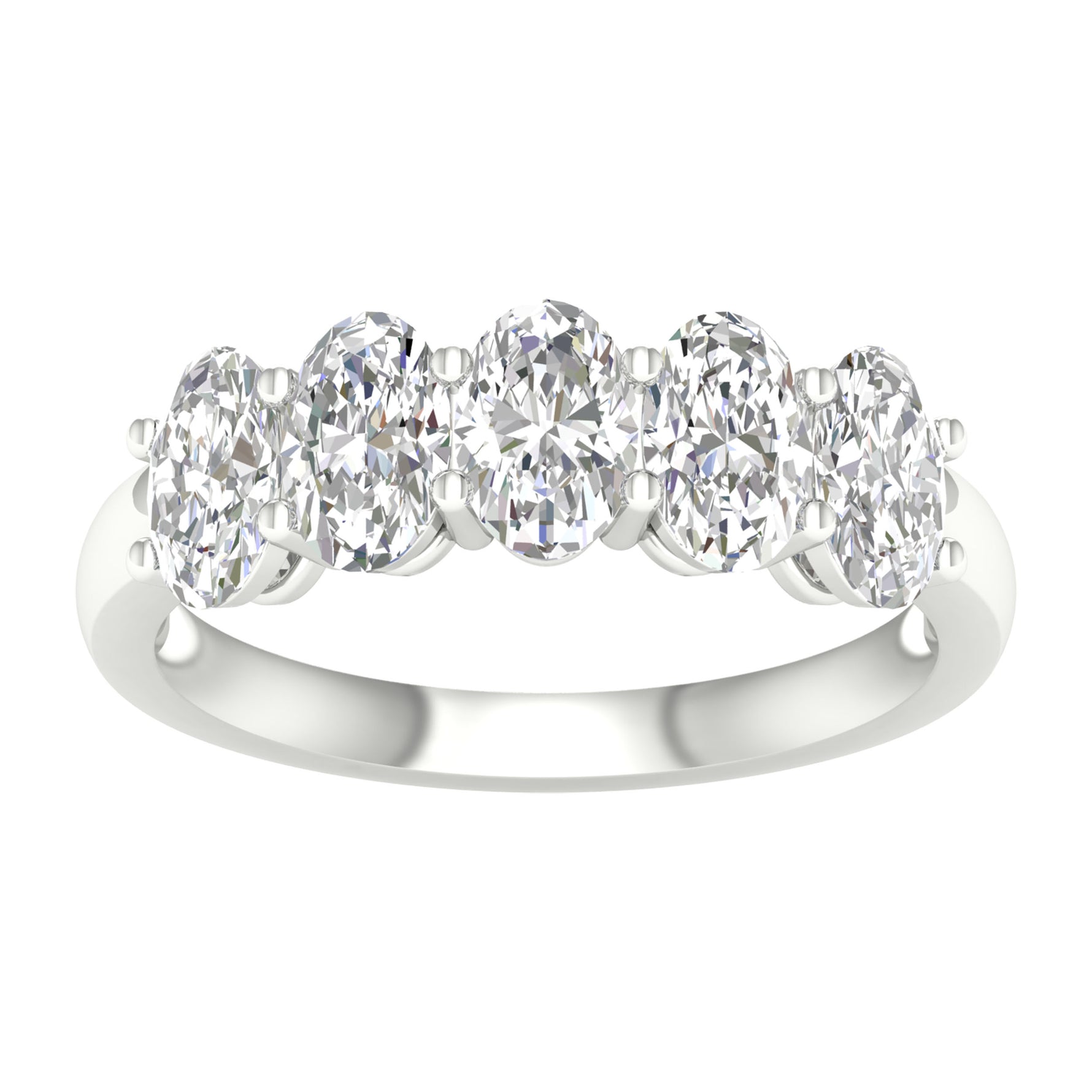 14K 3.00CT Certified Lab Grown Diamond Bands ( IGI Certified ) - Picasso Gold & Diamond Jewelry
