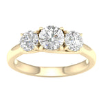 14K 2.00CT Certified Lab Grown Diamond Ring ( IGI Certified ) - Picasso Gold & Diamond Jewelry