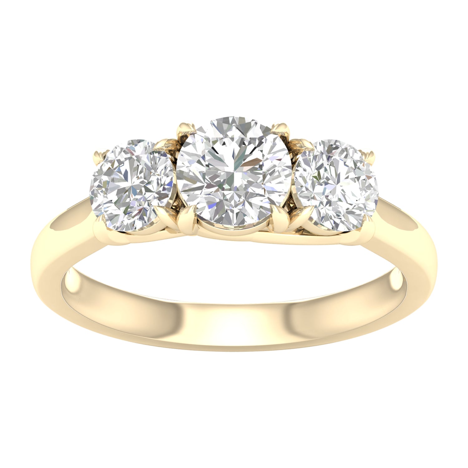 14K 2.00CT Certified Lab Grown Diamond Ring ( IGI Certified ) - Picasso Gold & Diamond Jewelry
