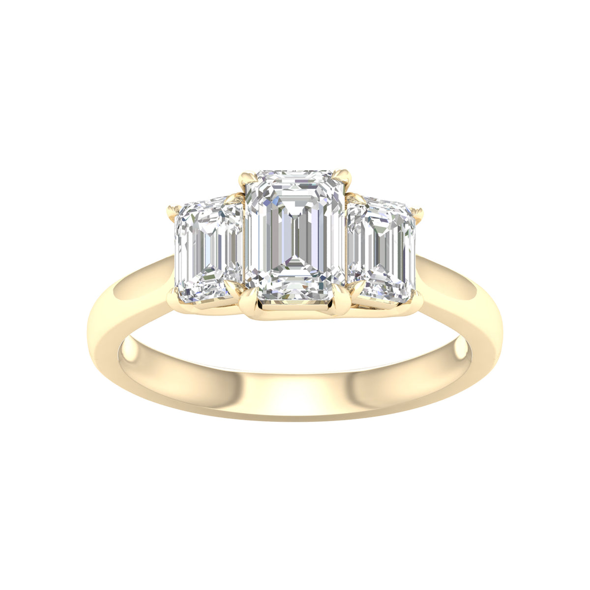 14K 2.00CT Certified Lab Grown Diamond Ring ( IGI Certified ) - Picasso Gold & Diamond Jewelry