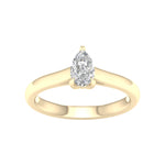 14K 0.50CT Certified Lab Grown Diamond Ring ( IGI Certified ) - Picasso Gold & Diamond Jewelry