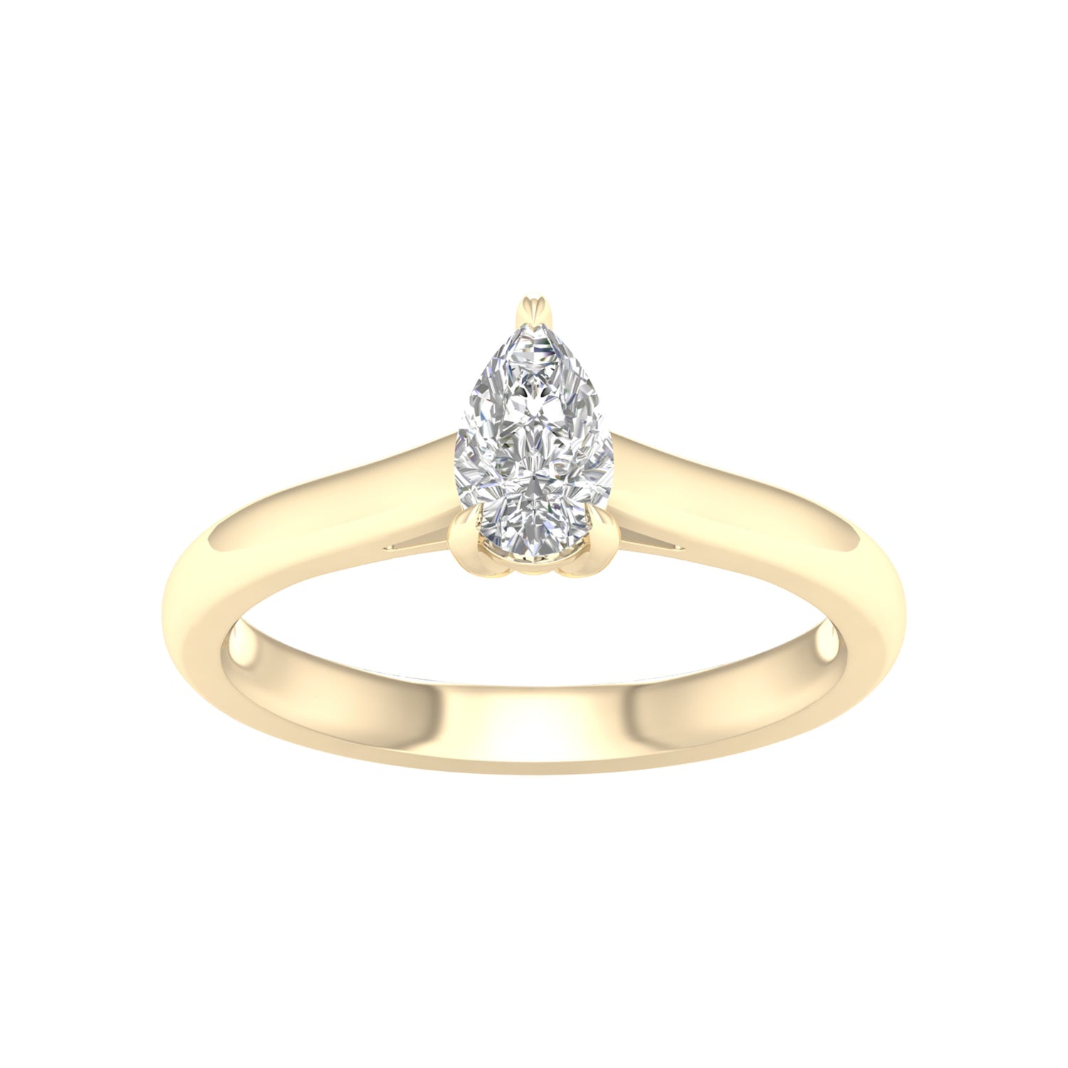 14K 0.50CT Certified Lab Grown Diamond Ring ( IGI Certified ) - Picasso Gold & Diamond Jewelry