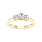 14K 1.00CT Certified Lab Grown Diamond Ring ( IGI Certified ) - Picasso Gold & Diamond Jewelry