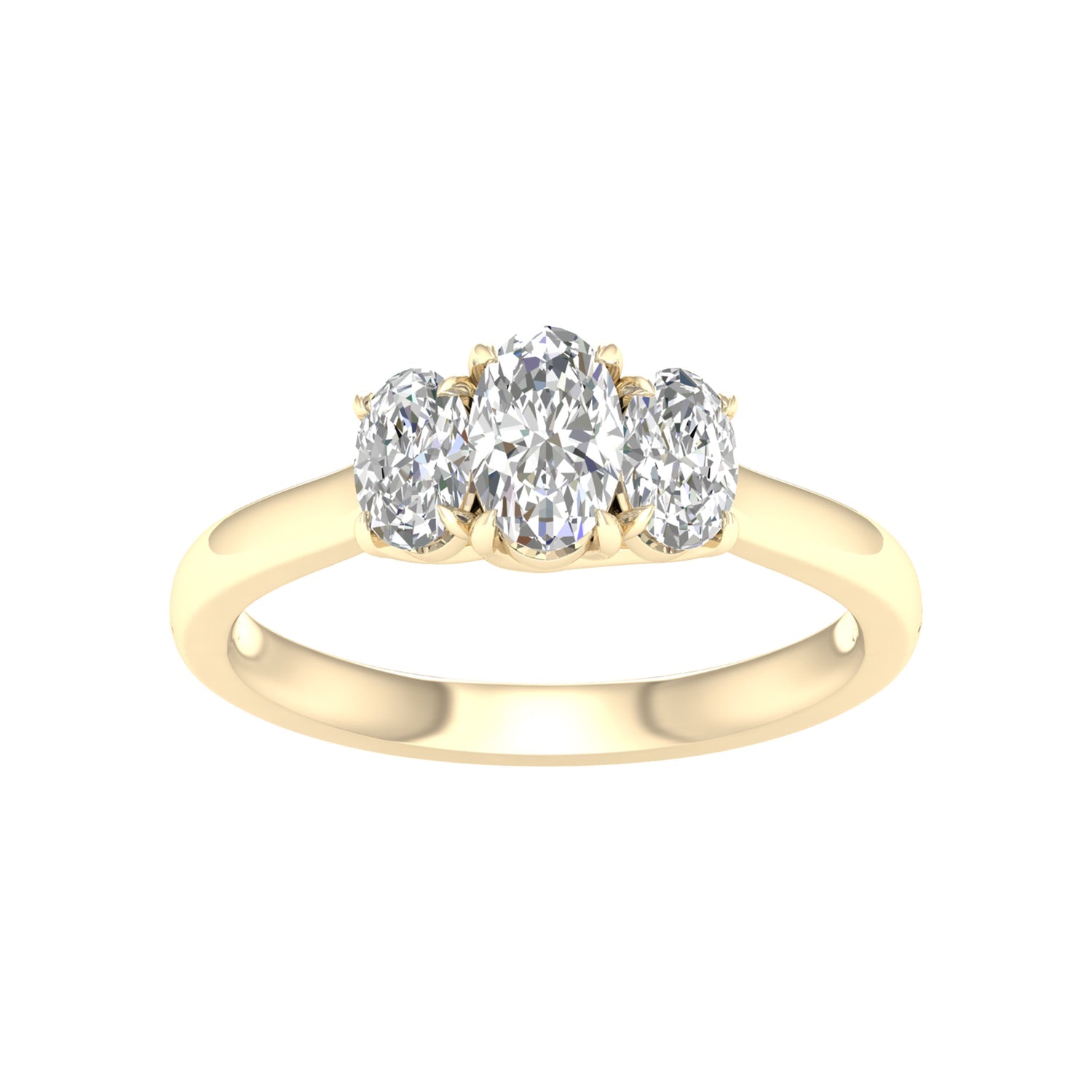14K 1.00CT  Certified Lab Grown Diamond Ring ( IGI Certified ) - Picasso Gold & Diamond Jewelry