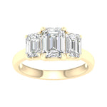 14K 3.00CT Certified Lab Grown Diamond Ring ( IGI Certified ) - Picasso Gold & Diamond Jewelry
