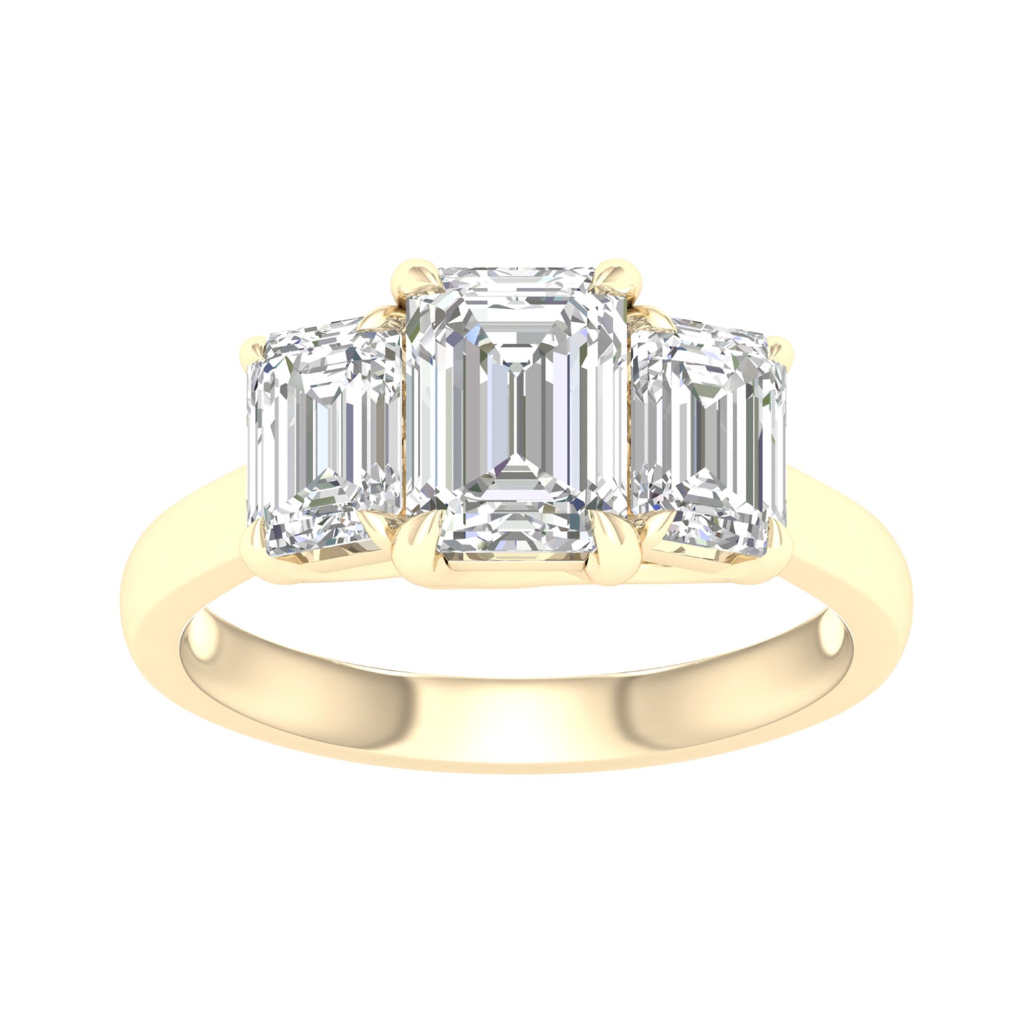 14K 3.00CT Certified Lab Grown Diamond Ring ( IGI Certified ) - Picasso Gold & Diamond Jewelry