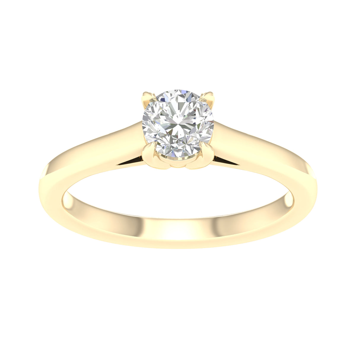 14K  0.75ct Certified Lab Grown Diamond Ring ( IGI Certified ) - Picasso Gold & Diamond Jewelry